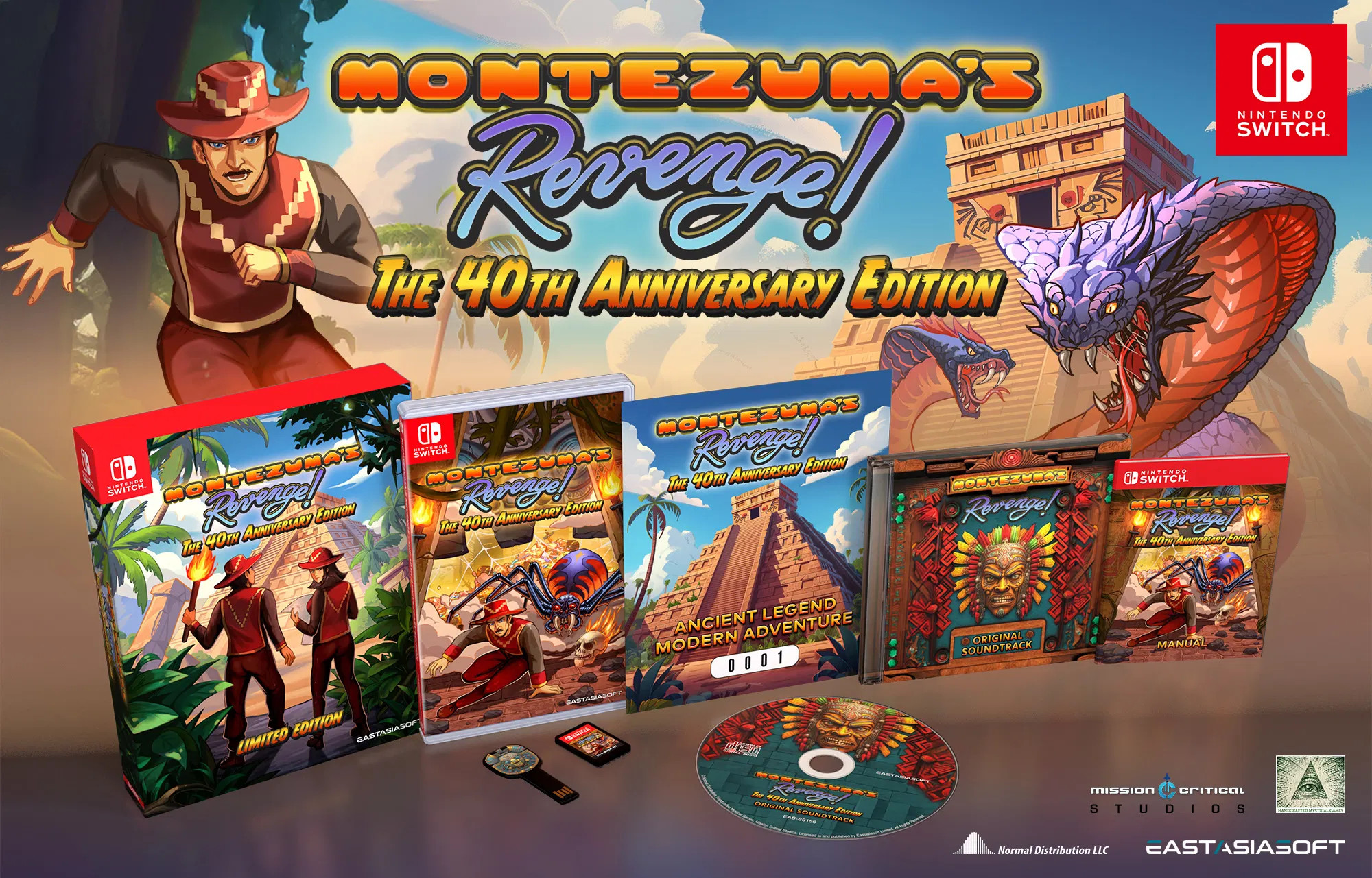 Montezuma’s Revenge The 40th Anniversary Limited Edition