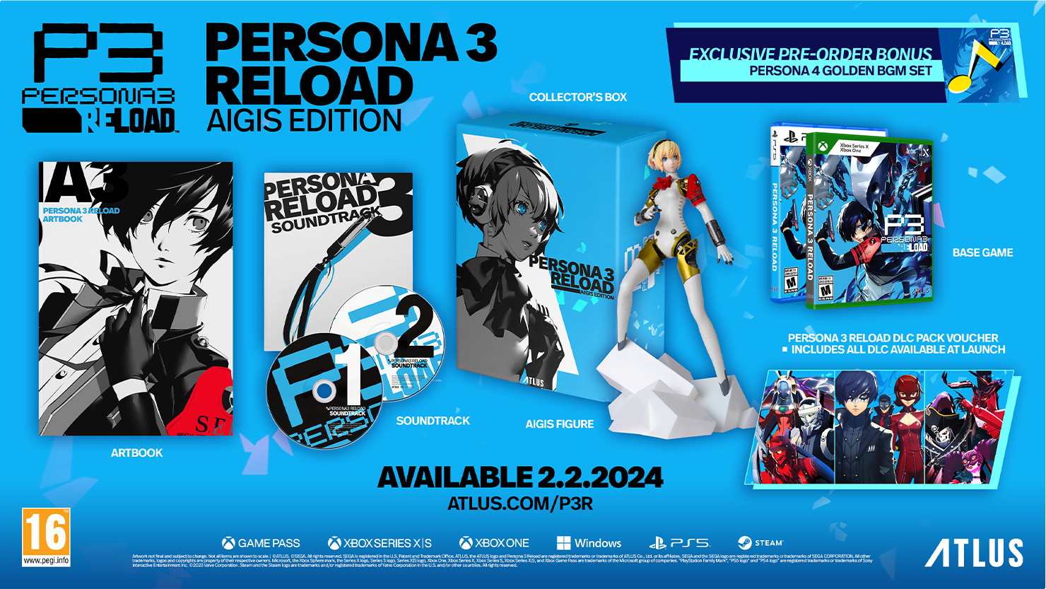 Persona 3 Reload Aigis Edition