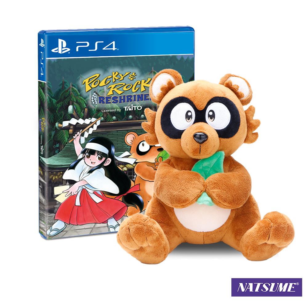 Pocky & Rocky Reshrined Plushie Bundle (PS4)