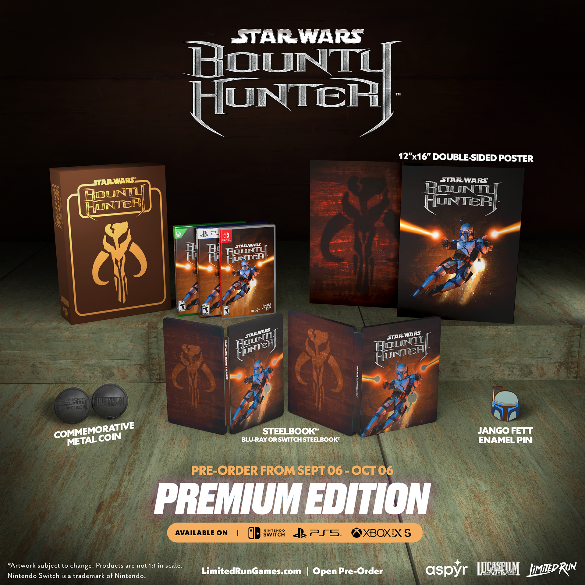 PS5 Limited Run #118: STAR WARS™: Bounty Hunter™ Premium Edition