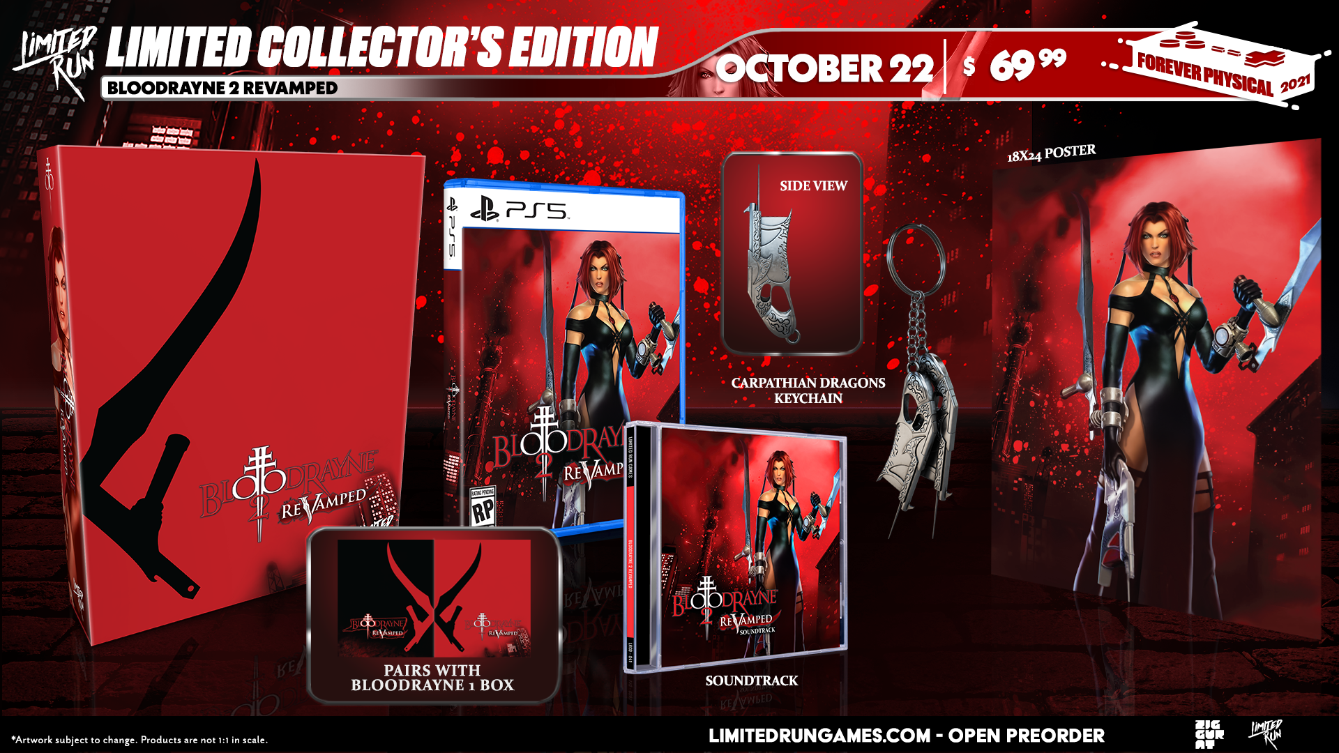 PS5 Limited Run #16: Bloodrayne 2: Revamped Collector's Edition