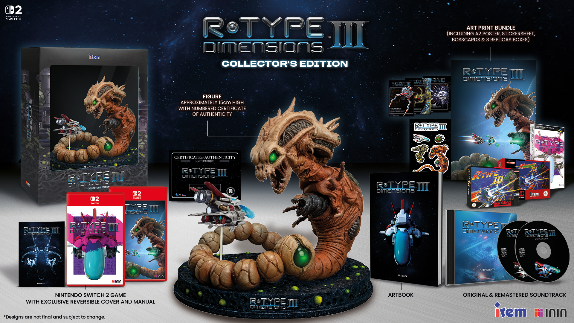 R-Type Dimensions III - Collector's Edition (Nintendo Switch 2)