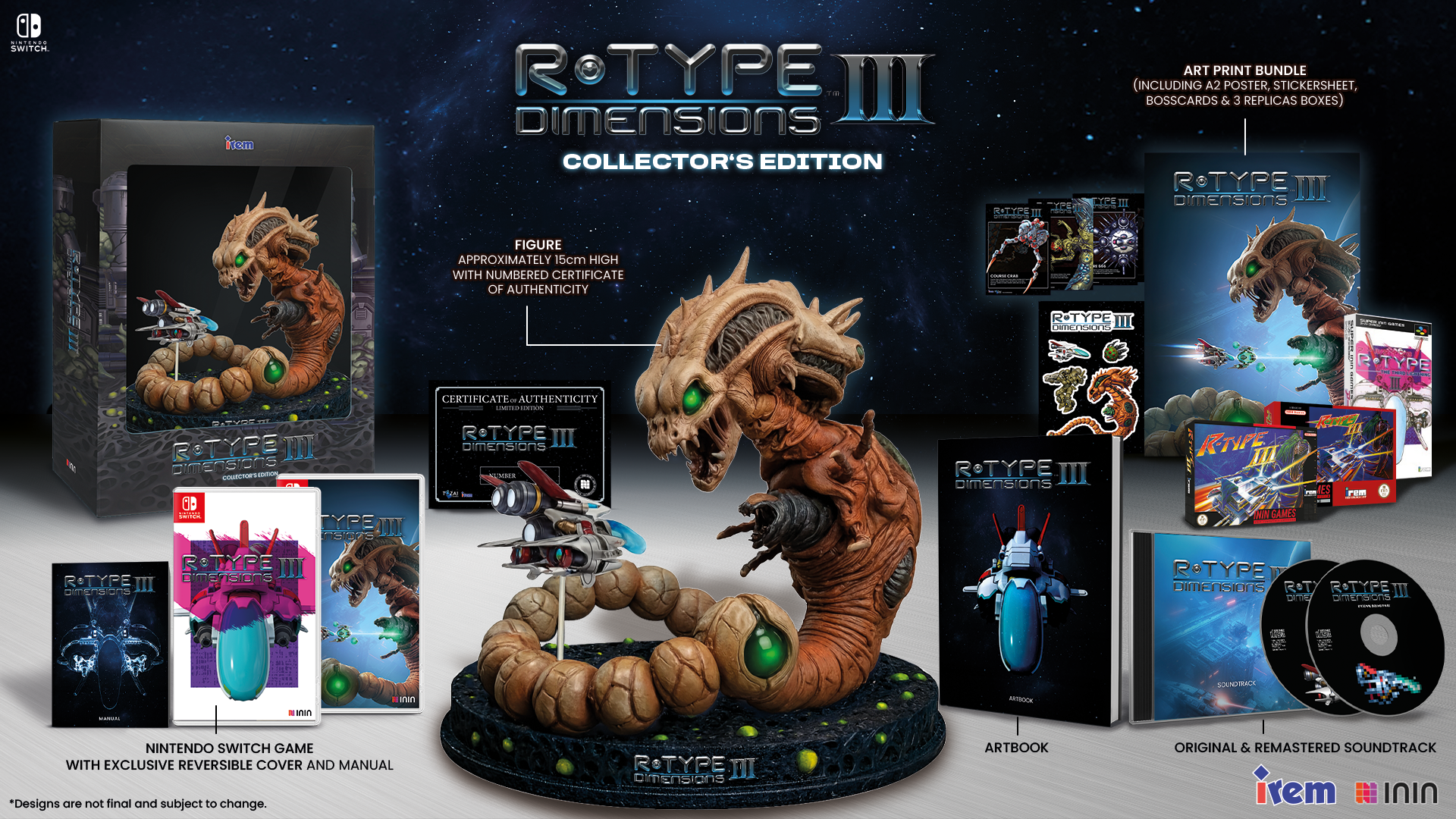 R-Type Dimensions III - Collector's Edition (Nintendo Switch)