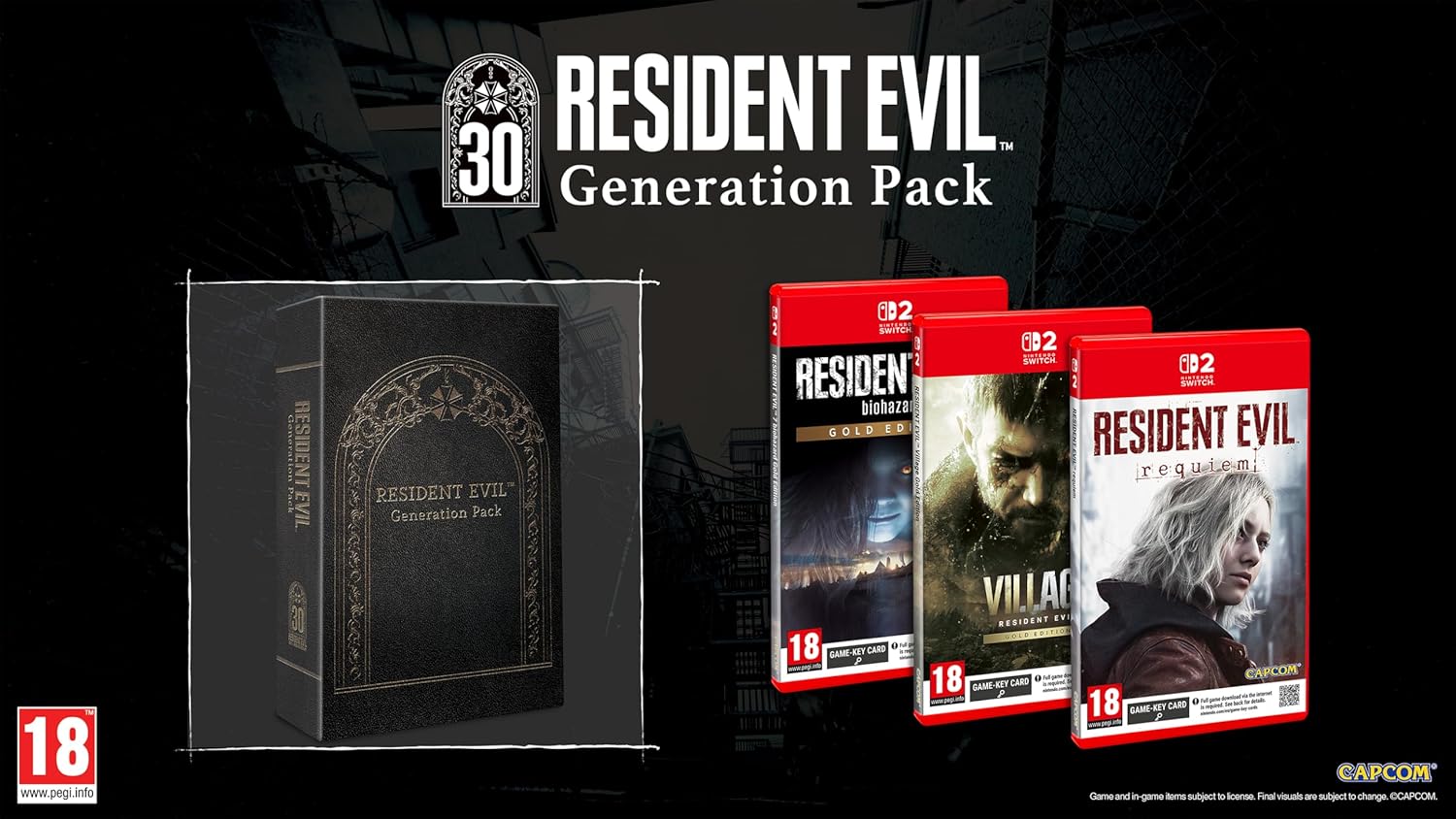 Resident Evil Generation Pack – 30th Special Pack Vol. 1