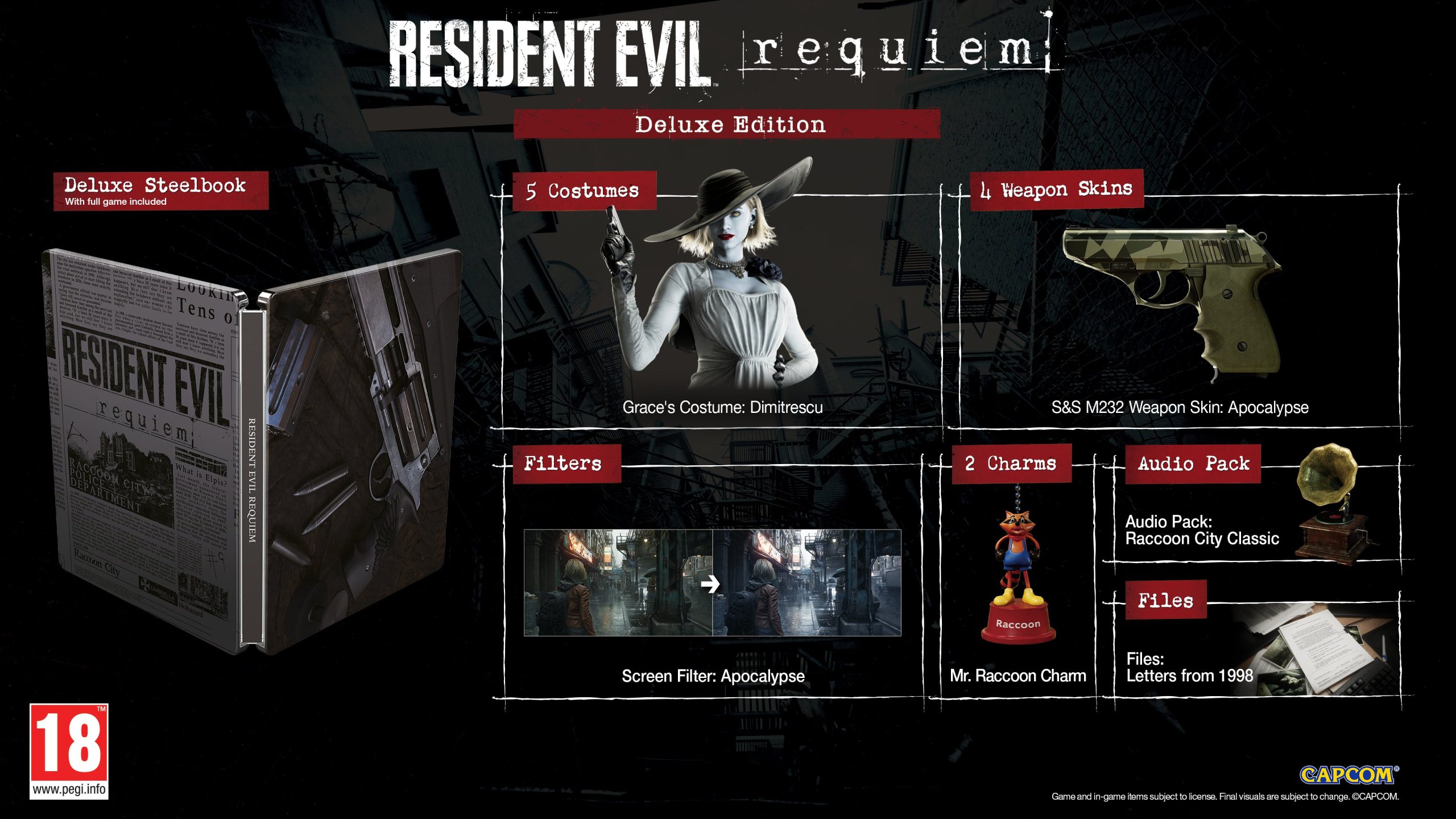 Resident Evil Requiem Deluxe Steelbook Edition