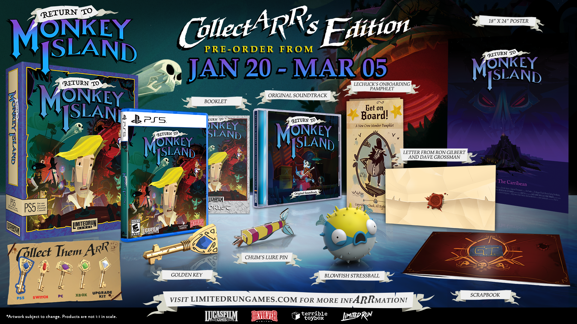 Return to Monkey Island Collector's Edition (PS5)