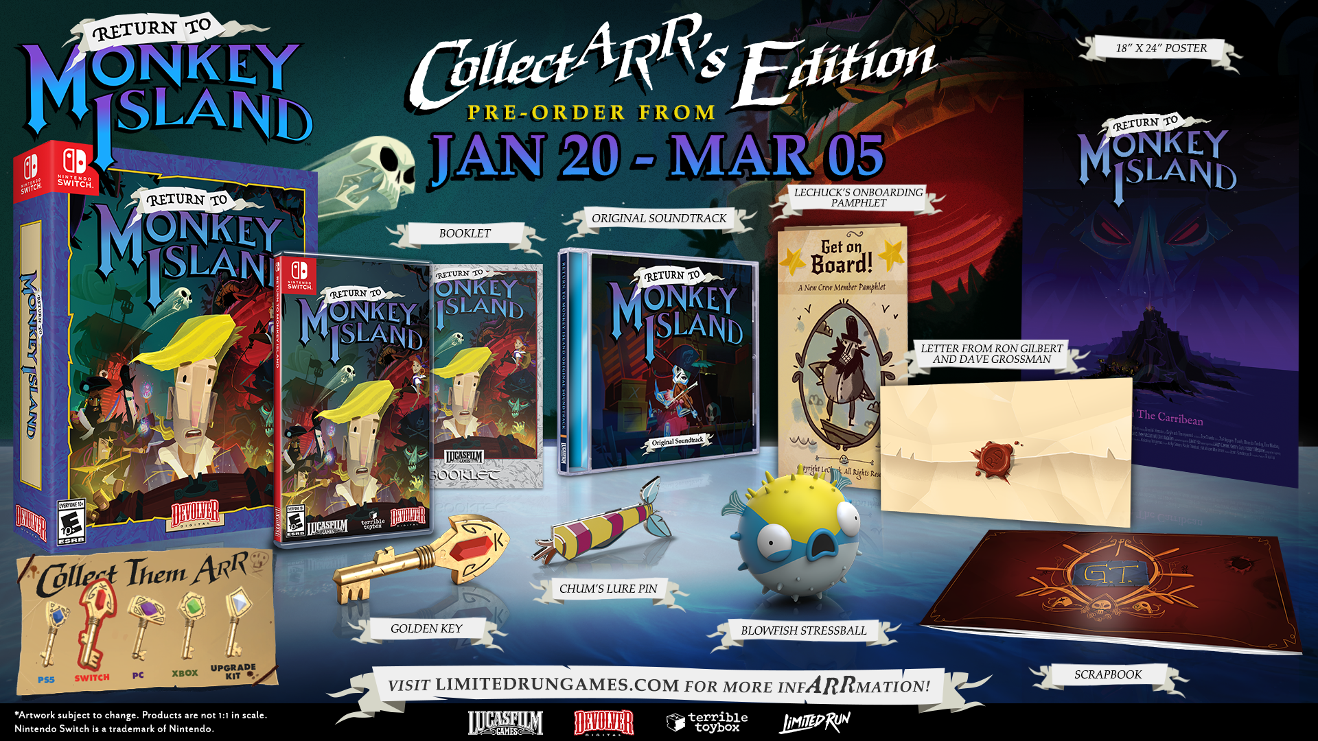 Return to Monkey Island Collector's Edition (Switch)