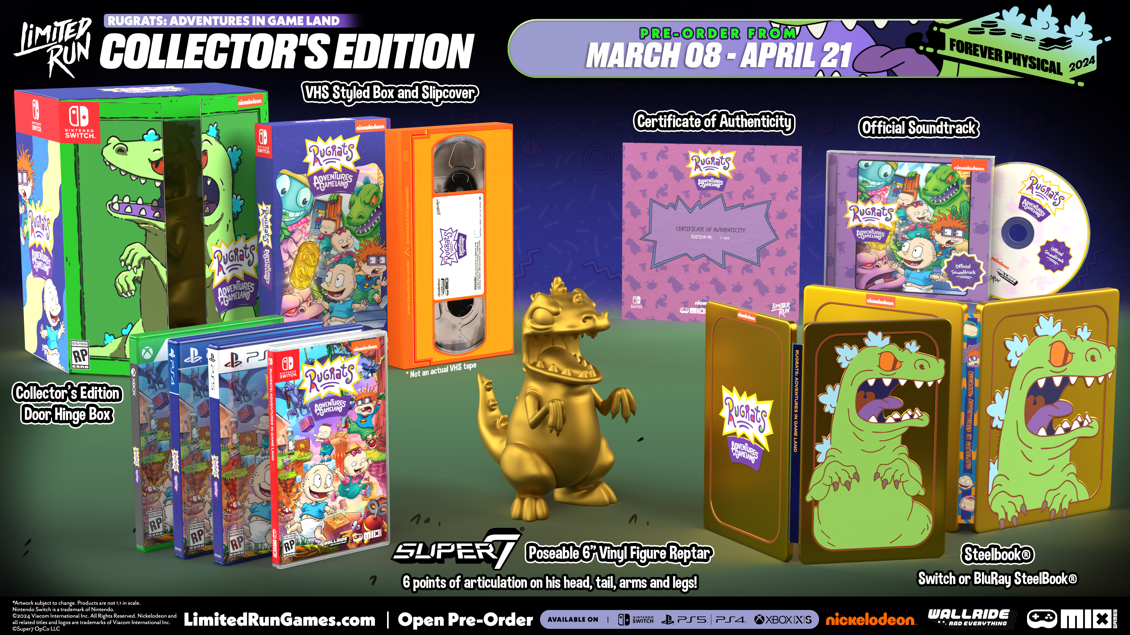 Rugrats: Adventures in Gameland Collector's Edition (PS5)