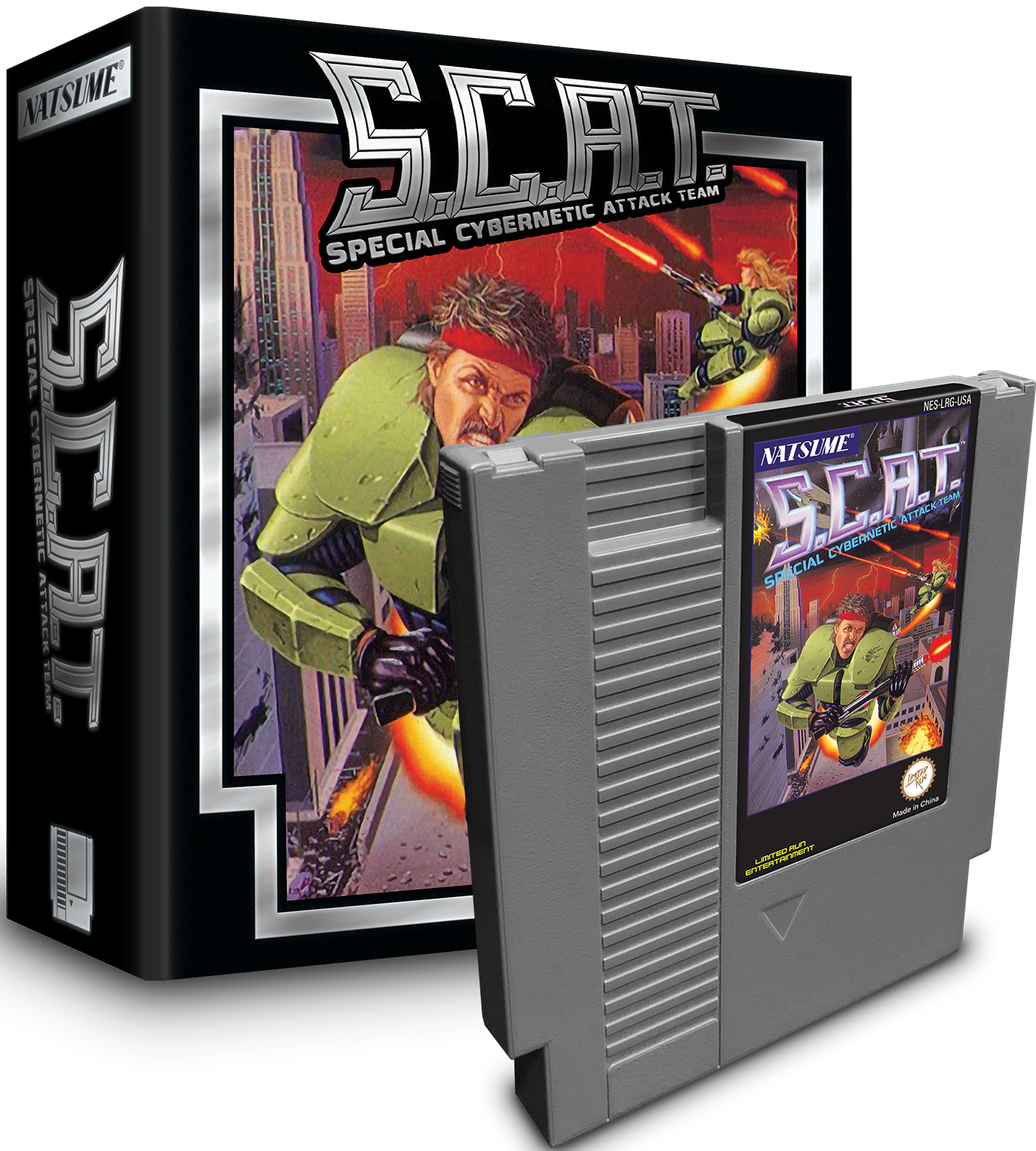 S.C.A.T.: Special Cybernetic Attack Team Collector's Edition (NES)