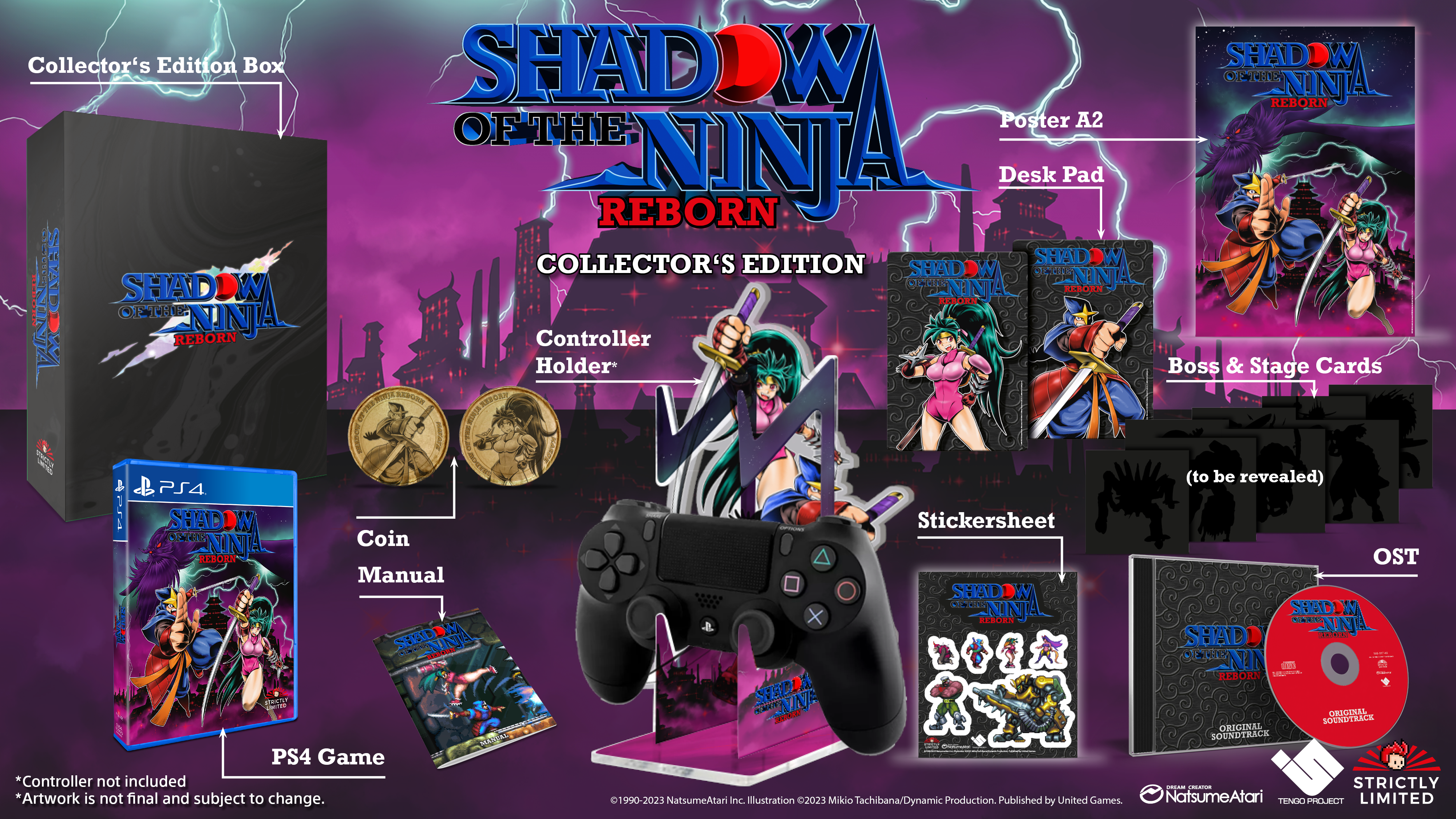Shadow of the Ninja - Reborn Collector's Edition (PlayStation 4)