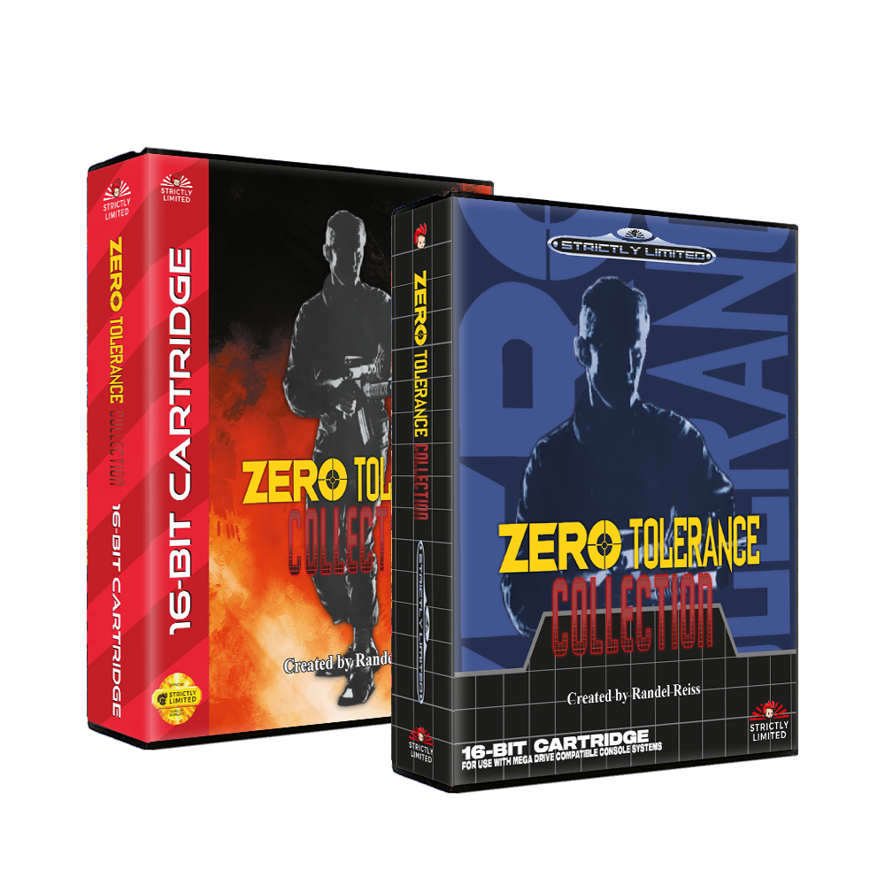 SMD/SG-inspired Zero Tolerance Storage Case Outer Box for NSW/PS5/PS4 games
