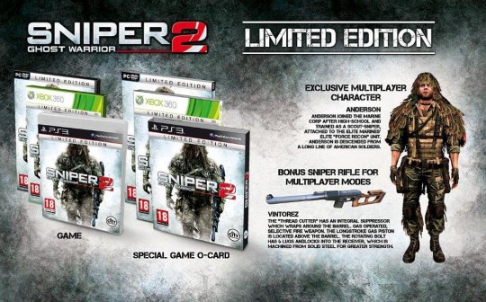 Sniper 2: Ghost Warrior Limited Edition