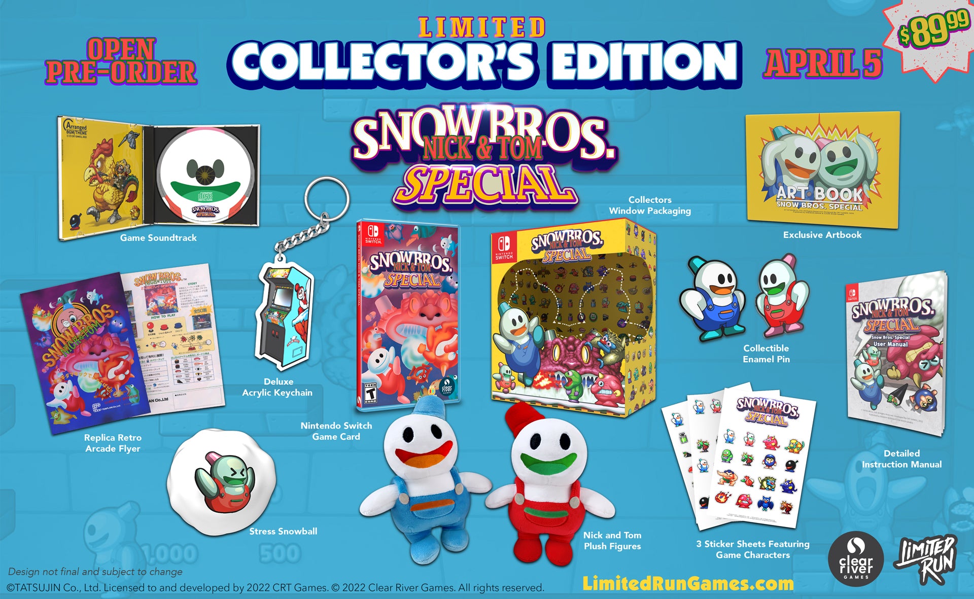 Snow Bros. Nick & Tom Special Collector's Edition (Switch)