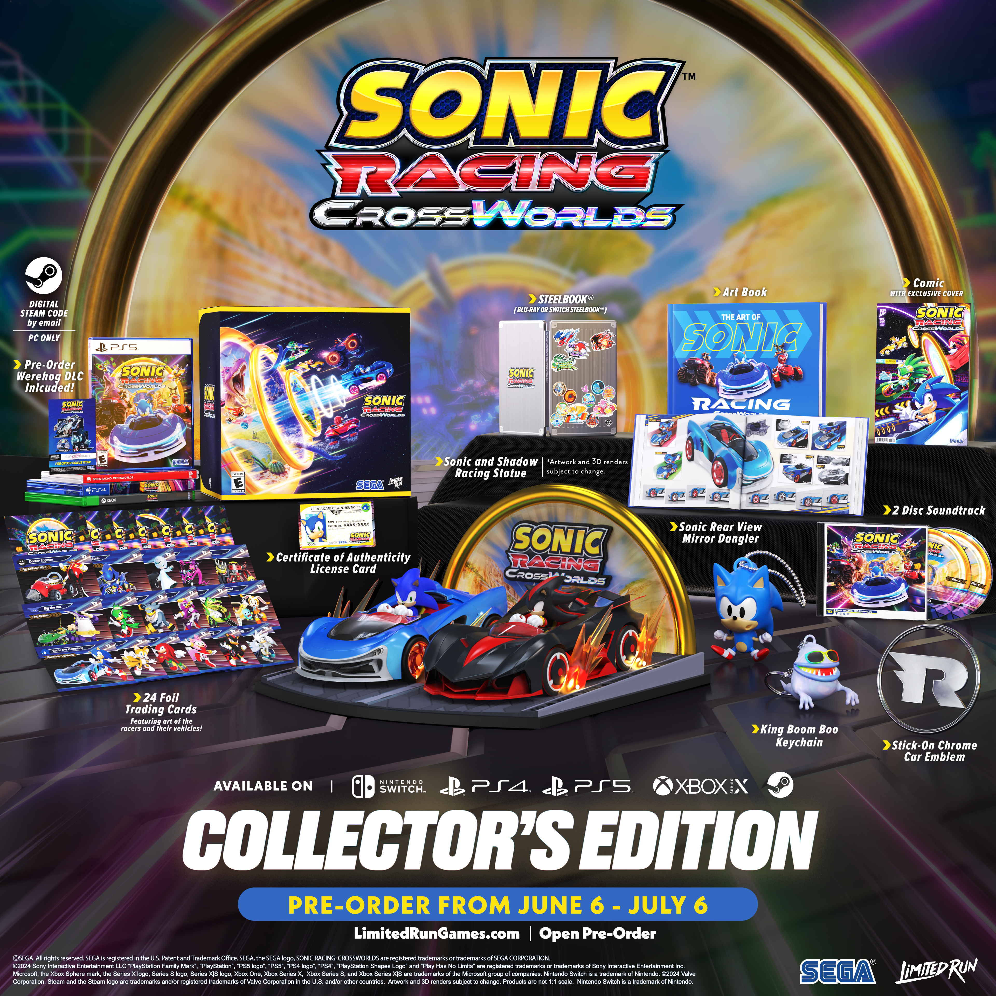 Sonic Racing: CrossWorlds Collector's Edition (PC)