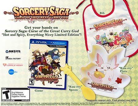 Sorcery Saga: Curse of the Great Curry God Hot and Spicy, Everything Nicey Limited Edition