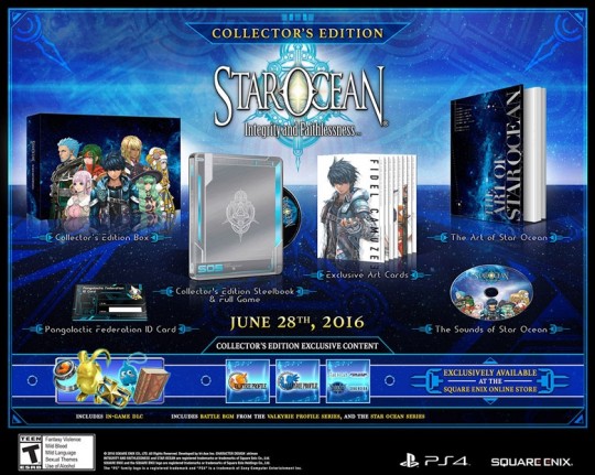 Star Ocean: Integrity and Faithlessness Collector's Edition
