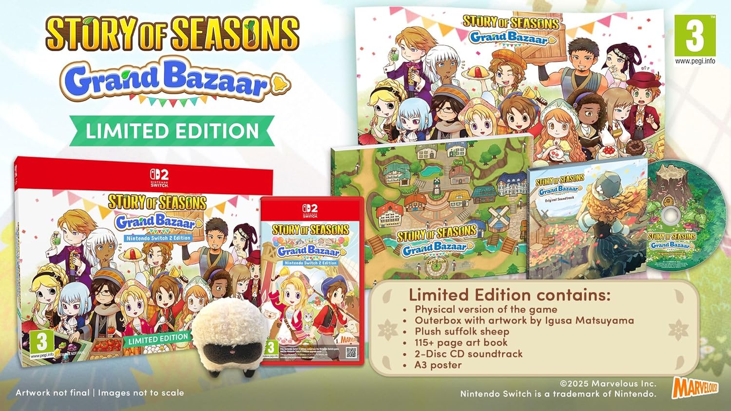 Story of Seasons: Grand Bazaar Limited Edition
