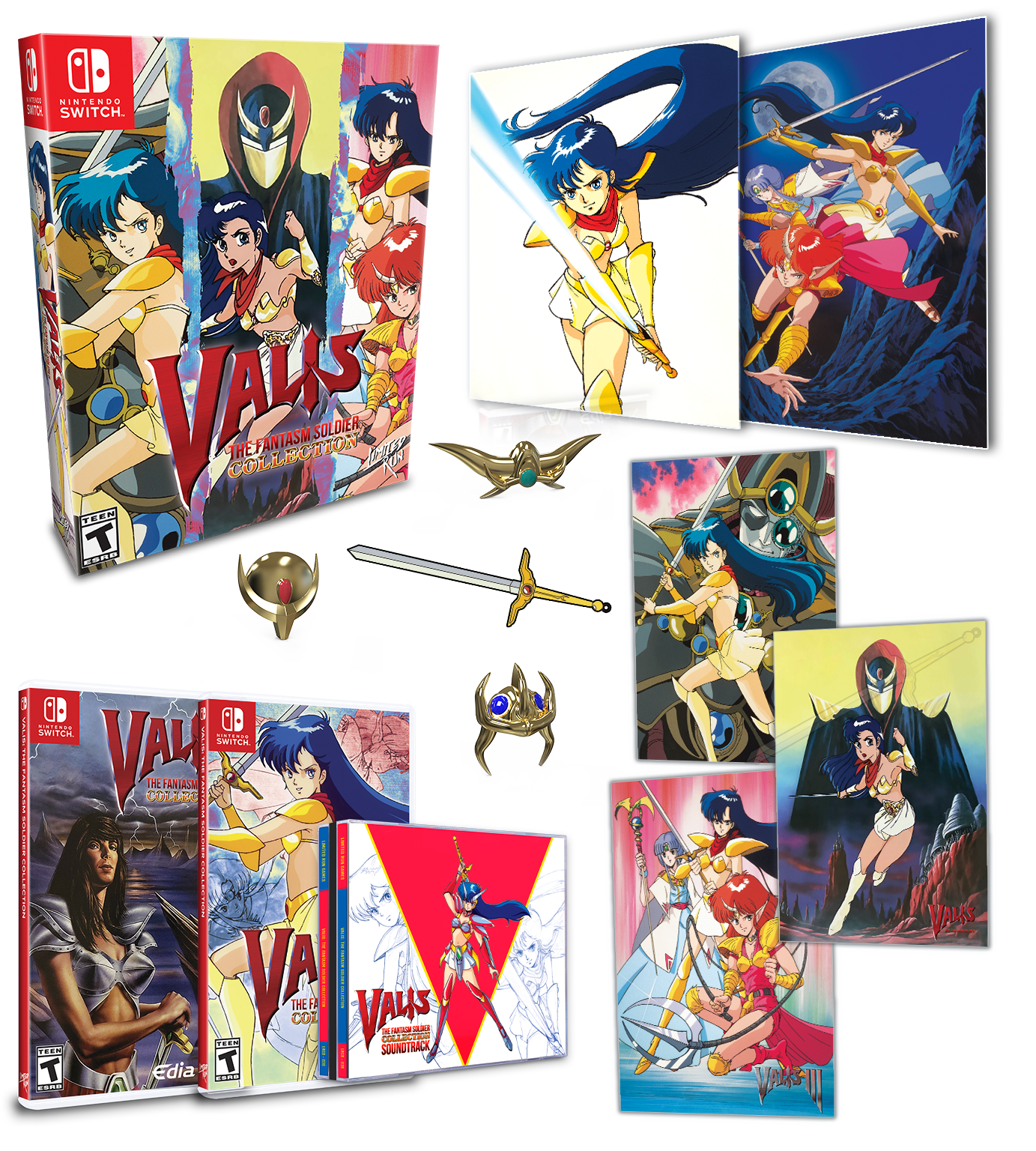 Switch Limited Run #137: Valis: The Fantasm Soldier Collection Collector's Edition