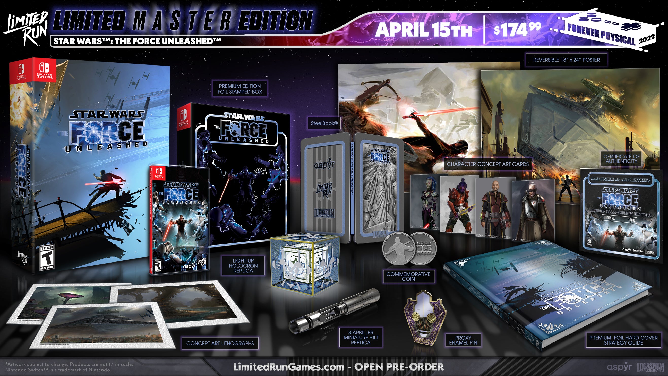 Switch Limited Run #146: STAR WARS: The Force Unleashed Master Edition