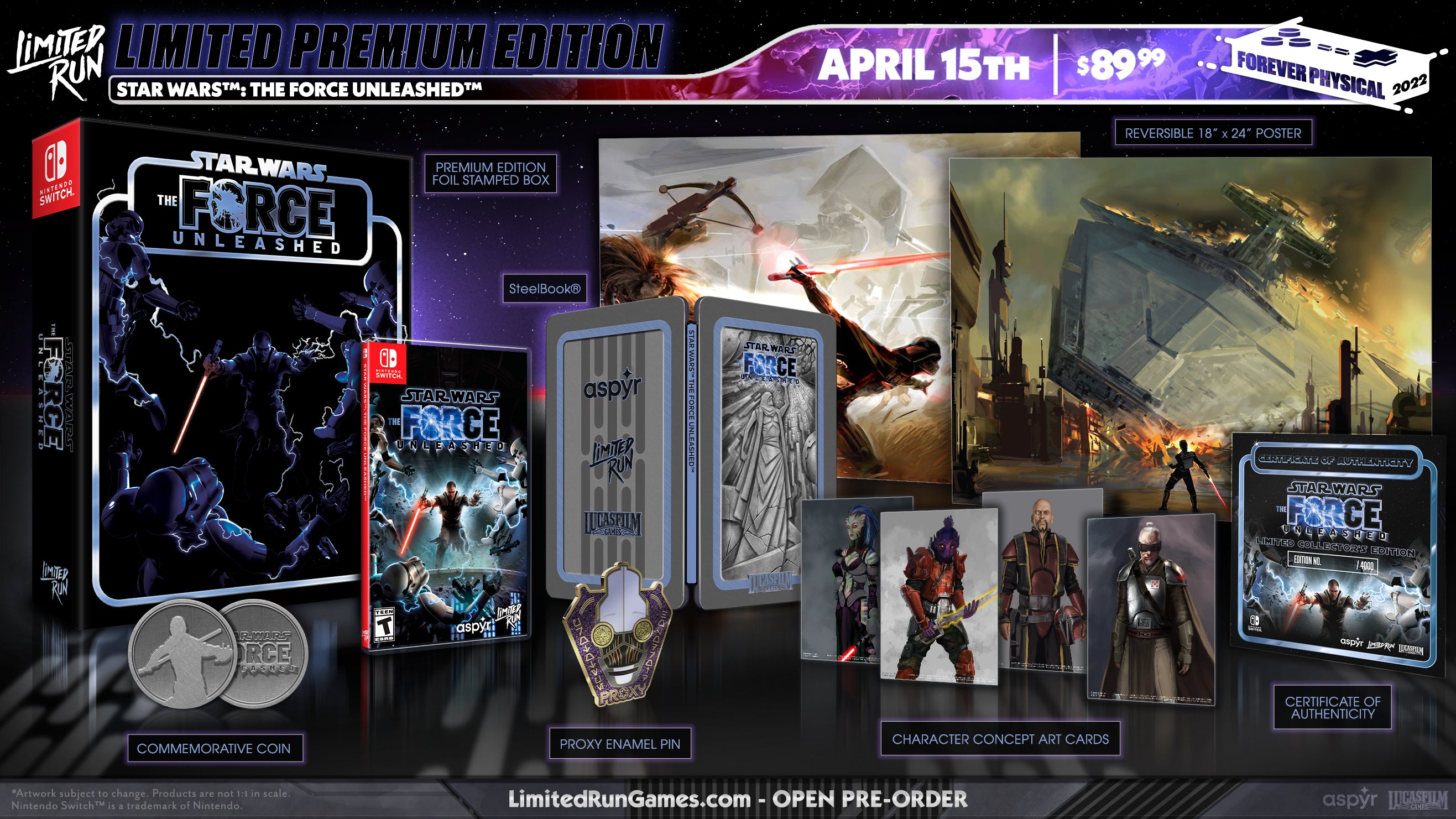 Switch Limited Run #146: STAR WARS: The Force Unleashed Premium Edition