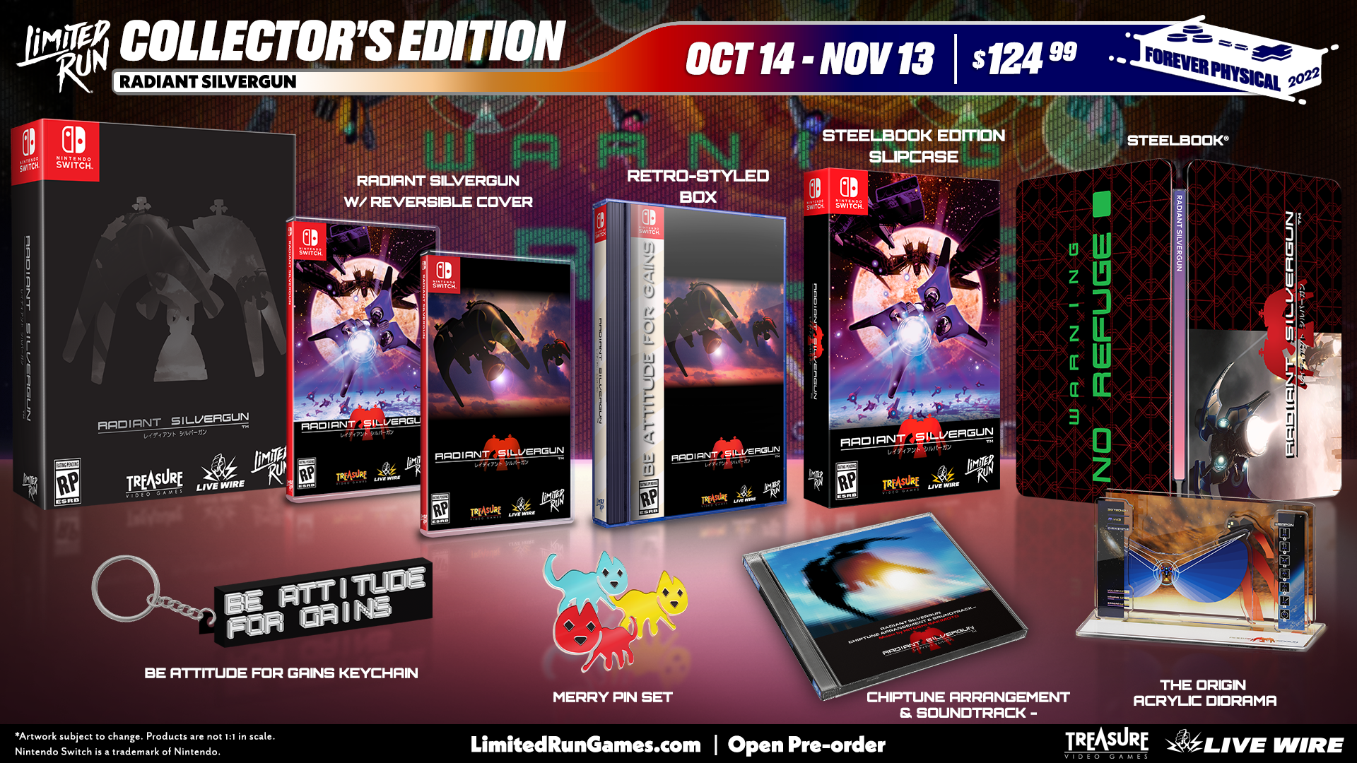 Switch Limited Run #164: Radiant Silvergun Collector's Edition