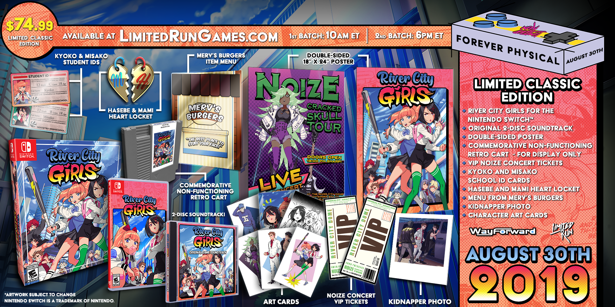 Switch Limited Run #45: River City Girls Classic Edition