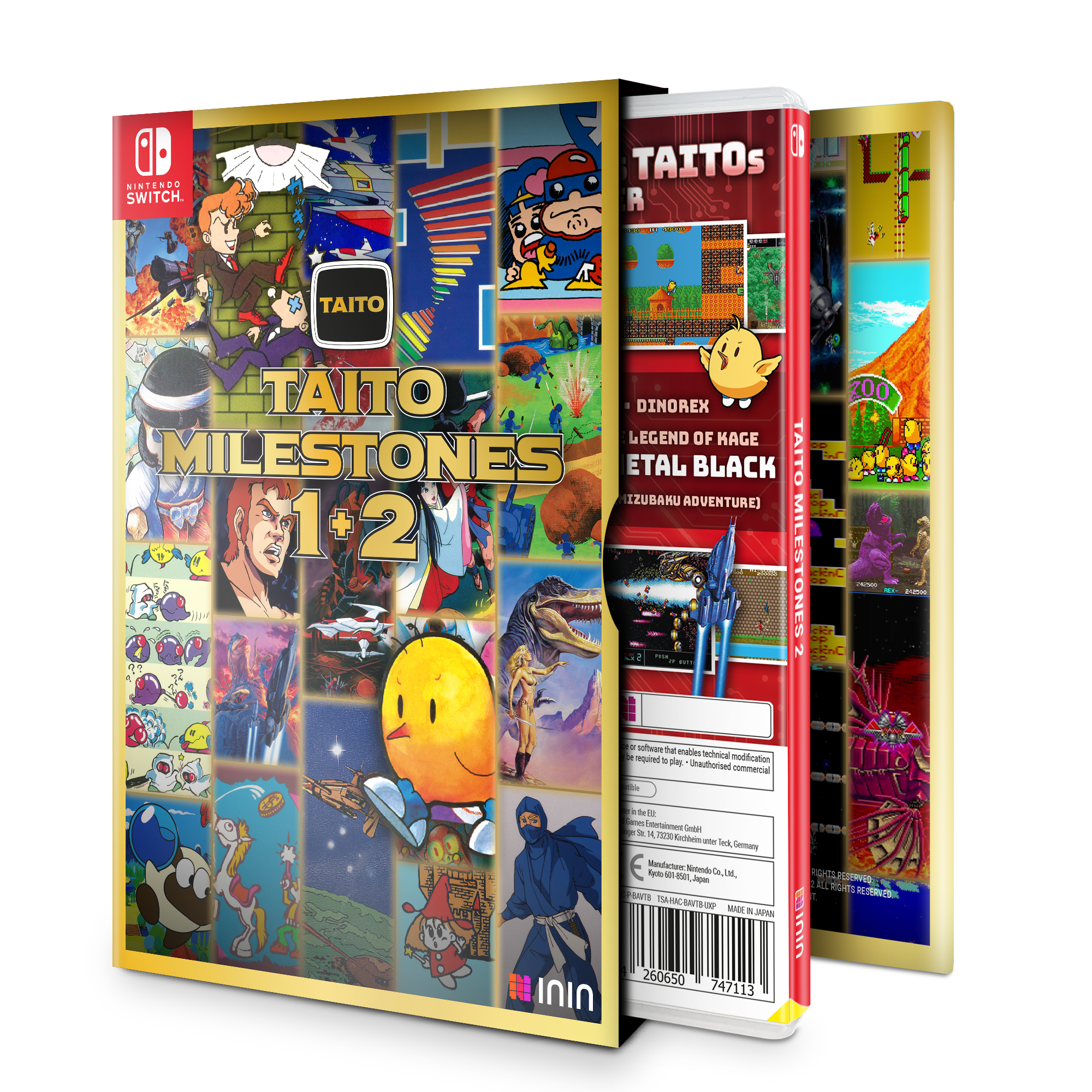Taito Milestones 1&2 Bundle Upgrade (NSW)