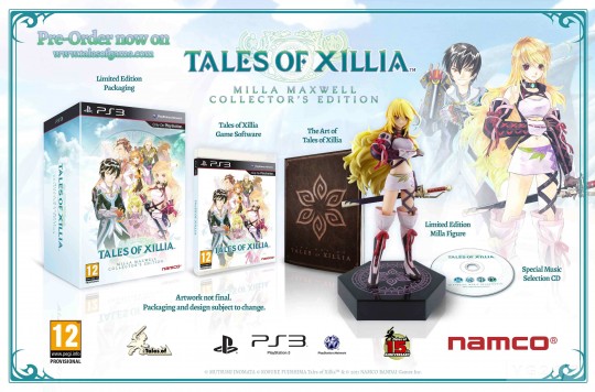 Tales of Xillia Milla Maxwell Collector's Edition