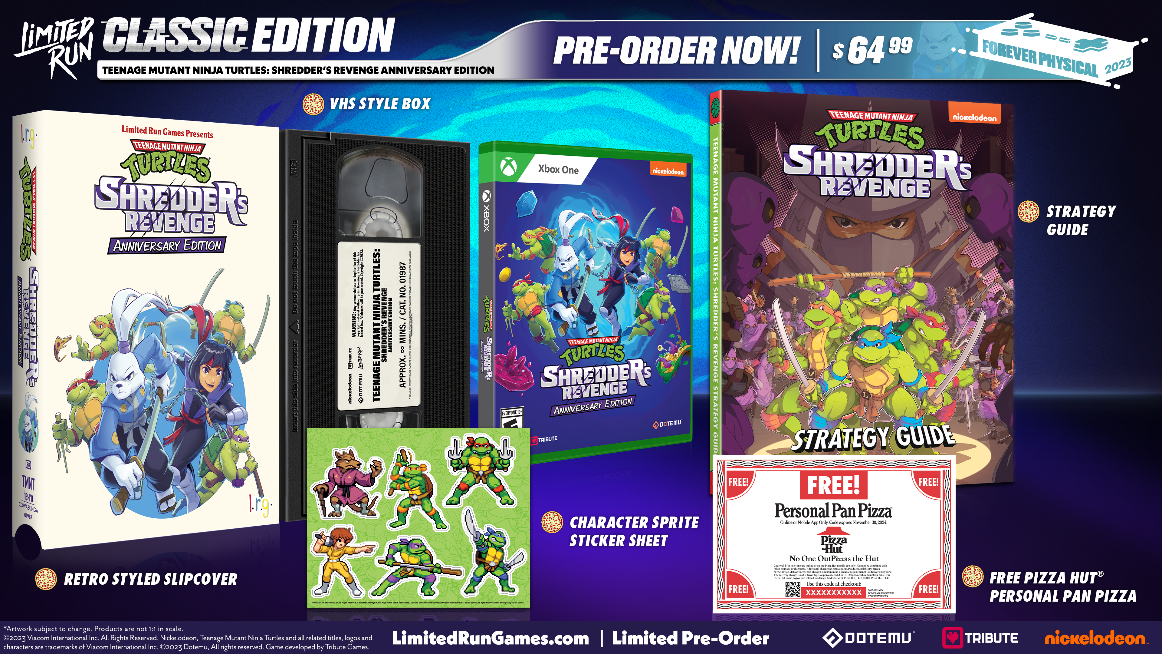 Teenage Mutant Ninja Turtles: Shredder's Revenge Anniversary Edition Classic Edition (Xbox One)