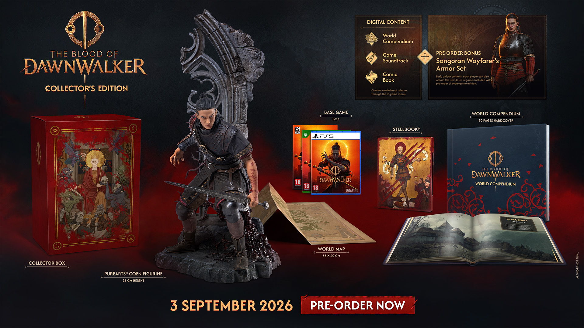 The Blood of Dawnwalker Collector’s Edition