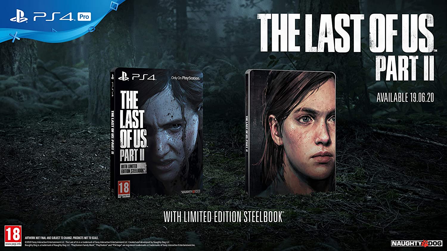 The Last of Us Part II with Limited Edition Steelbook