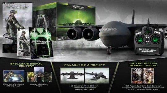 Tom Clancy's Splinter Cell Blacklist Paladin Aircraft Edition