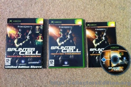 Tom Clancy's Splinter Cell: Pandora Tomorrow Limited Edition Sleeve