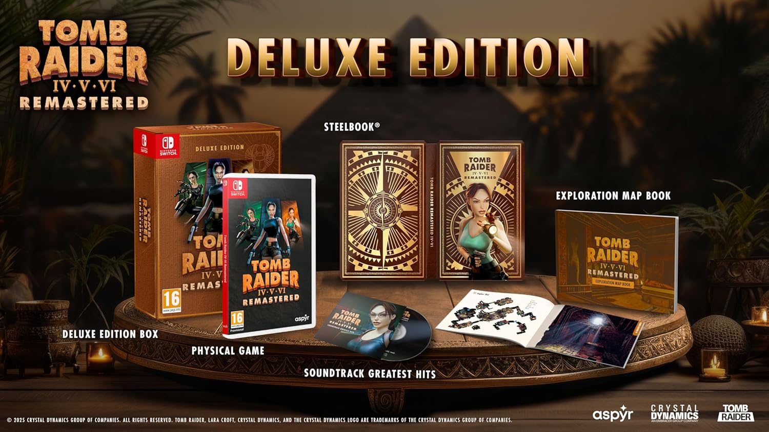Tomb Raider IV–VI Remastered Deluxe Edition – Nintendo Switch Deal