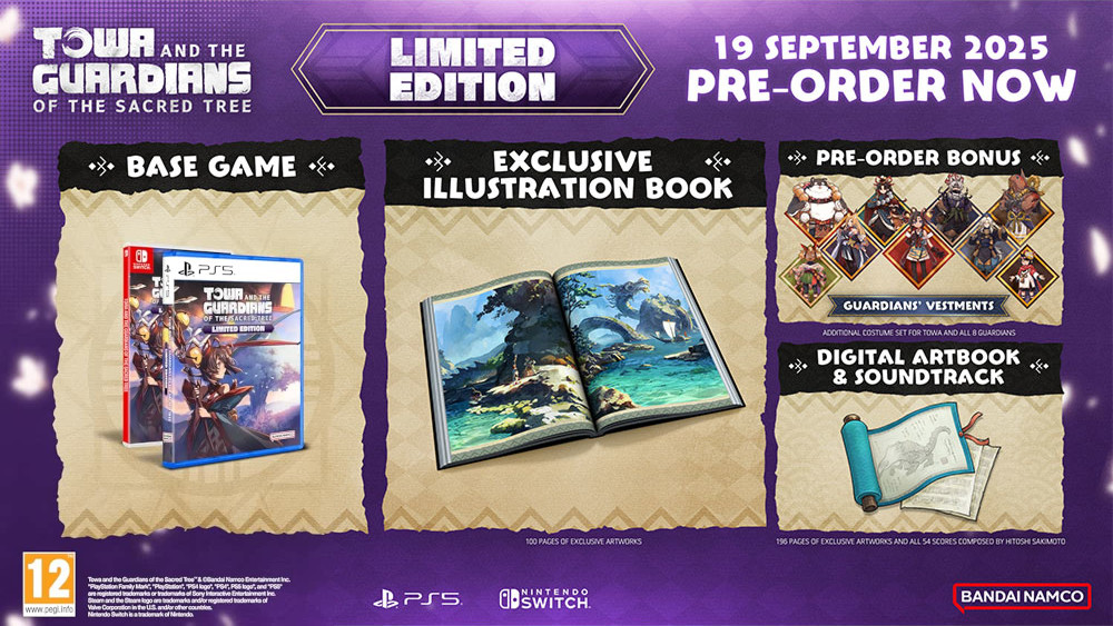Towa and the Guardians of the Sacred Tree Limited Edition