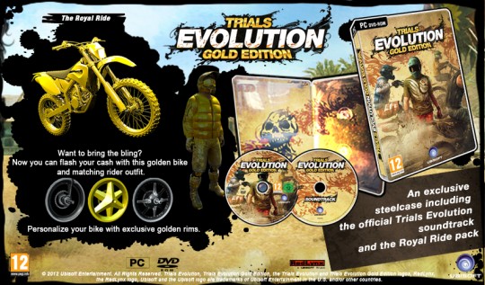 Trials Evolution: Gold Edition (SteelBook Edition)