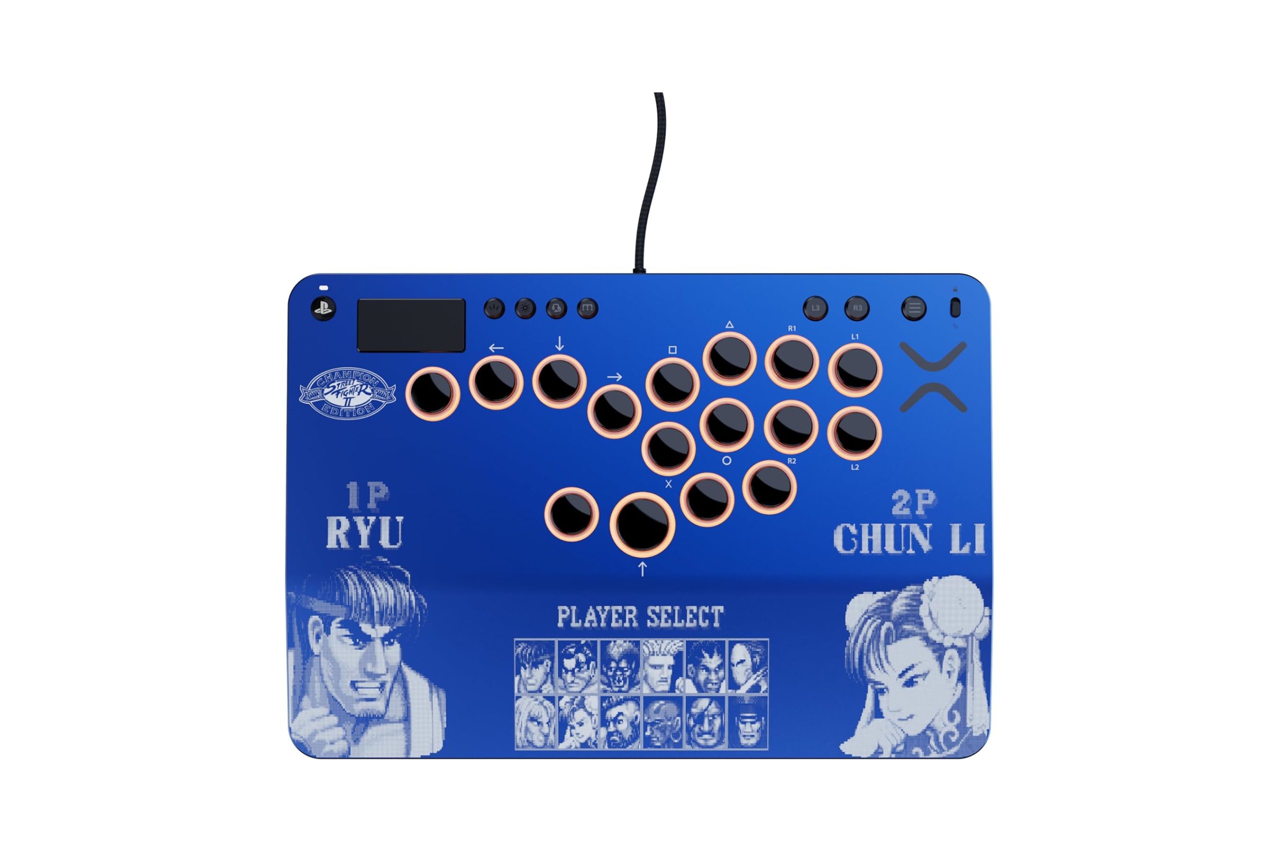 Turtle Beach Victrix Pro KO Leverless Fight Stick Street Fighter II: Champion Edition