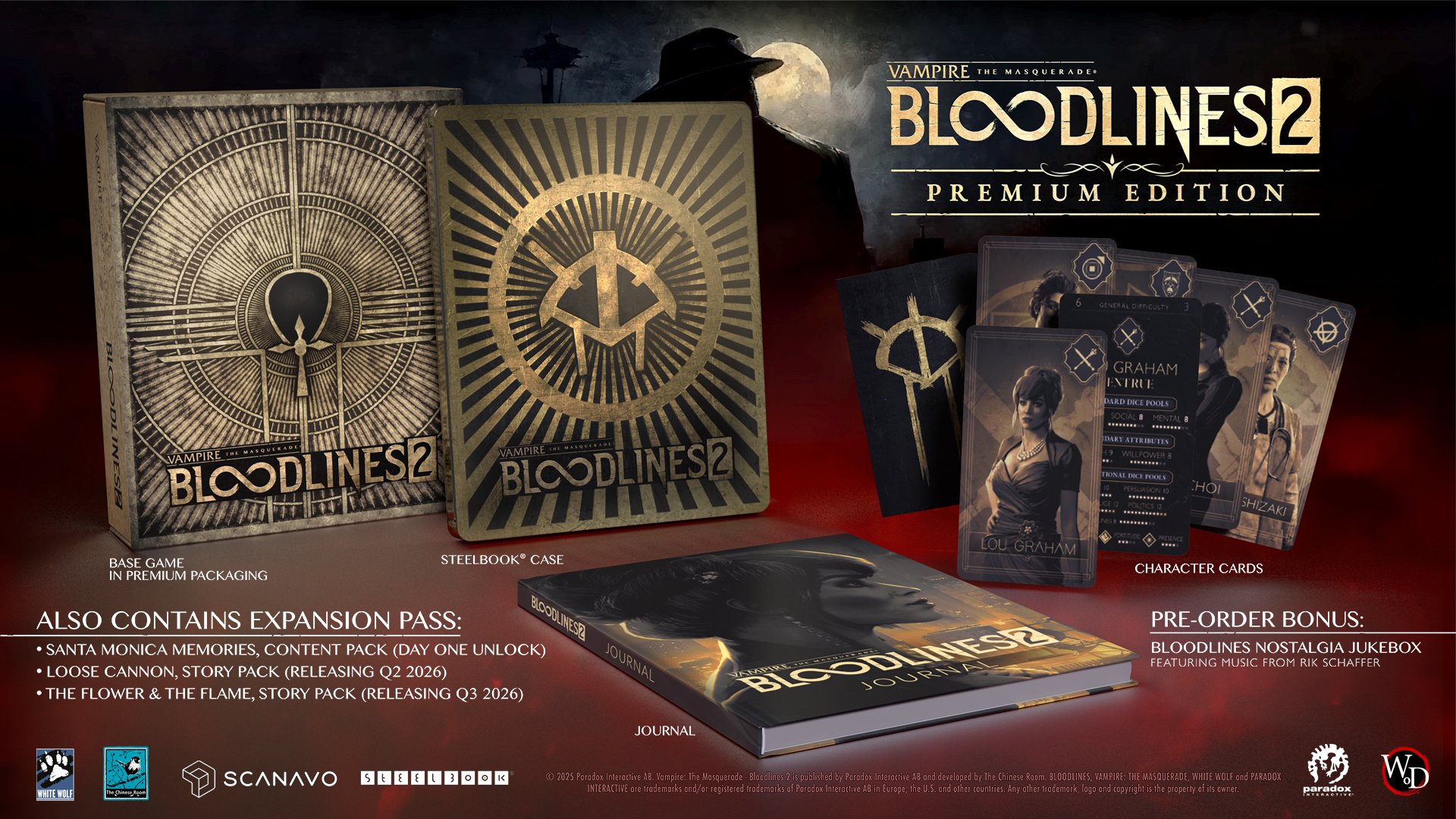Vampire: The Masquerade Bloodlines 2 Premium Edition
