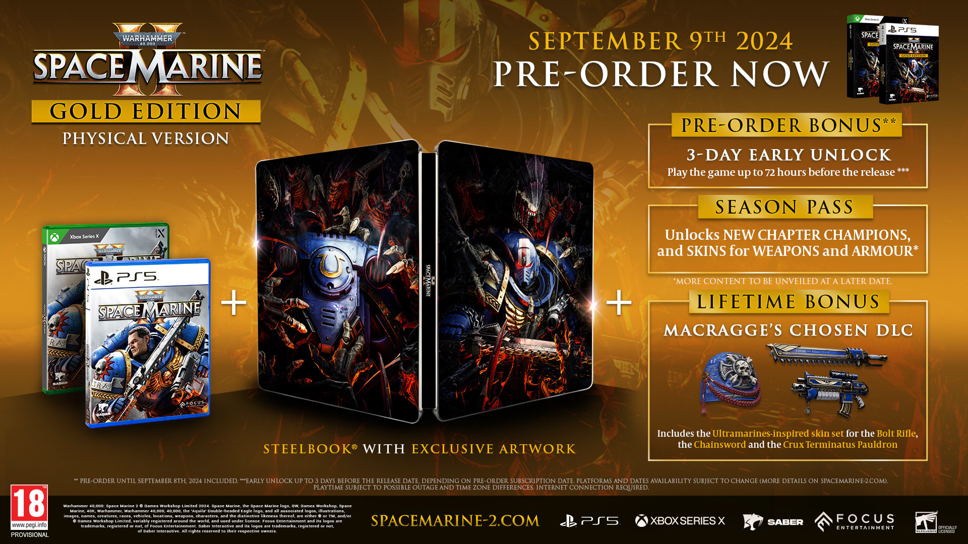 Warhammer 40,000: Space Marine 2 Gold Edition