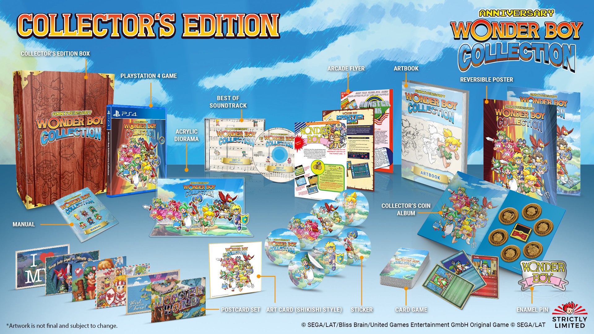 Wonder Boy Anniversary Collection Collector's Edition (PS4)