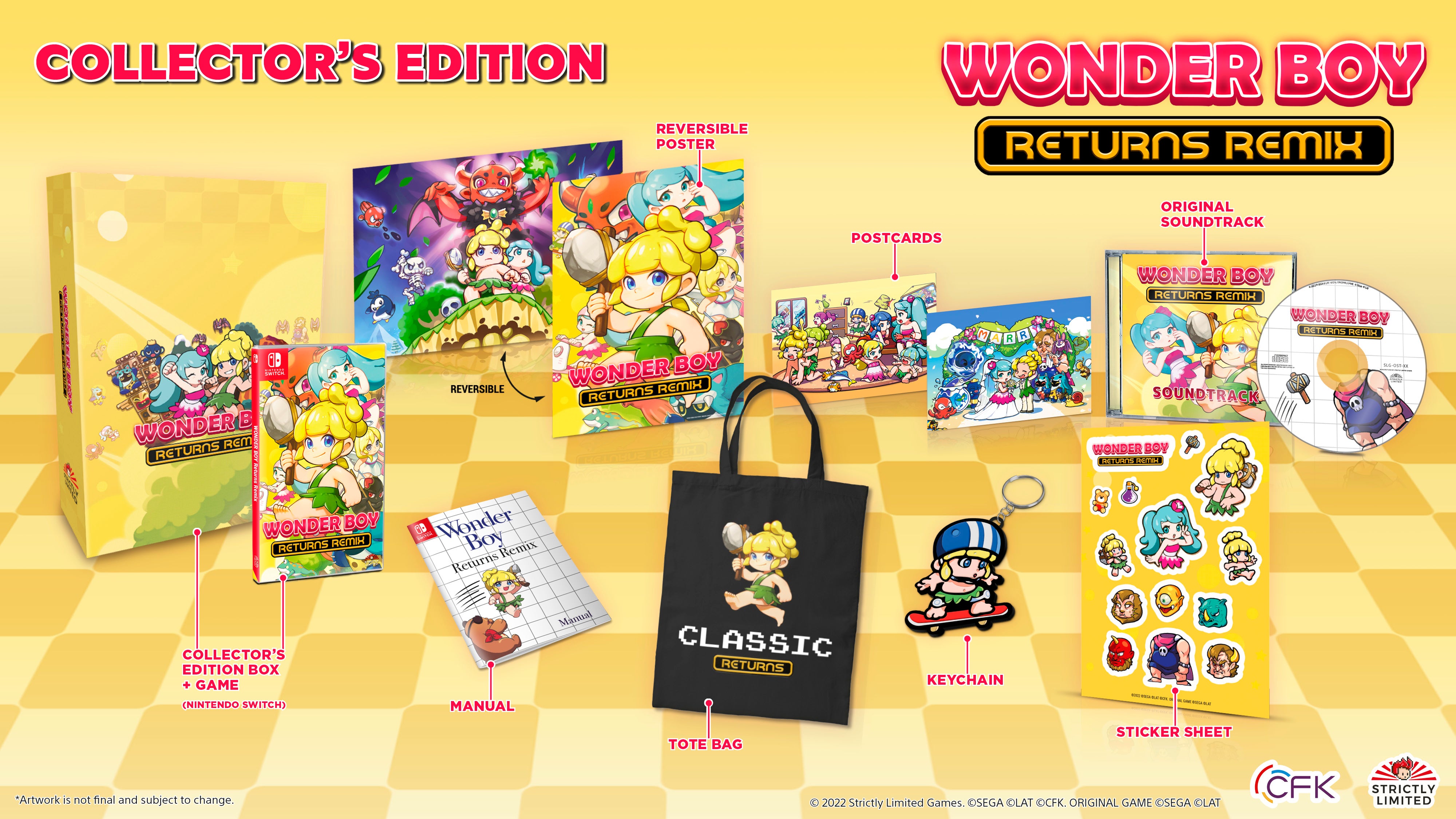 Wonder Boy Returns Remix Collector's Edition (NSW)