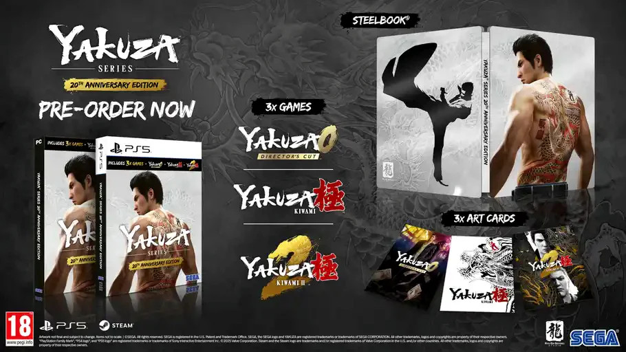 Yakuza Series 20th Anniversary Edition