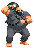 Chang Koehan and Choi Bounge in Capcom vs. SNK 2