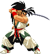 Haohmaru in Capcom vs. SNK 2