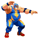 Raiden in Capcom vs. SNK 2
