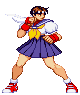 Sakura Kasugano in Capcom vs. SNK 2