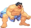 E. Honda in Capcom vs. SNK: Millennium Fight 2000