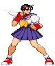 Sakura Kasugano in Capcom vs. SNK: Millennium Fight 2000