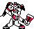 Mai Shiranui in King of Fighters R-1