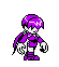 Orochi Shermie in King of Fighters R-1